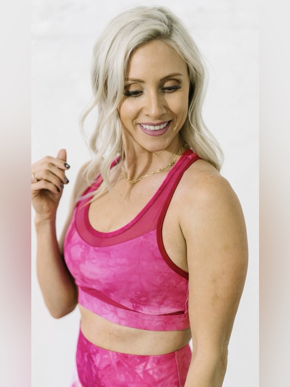 NWT Zyia Pink Hendrix Bra